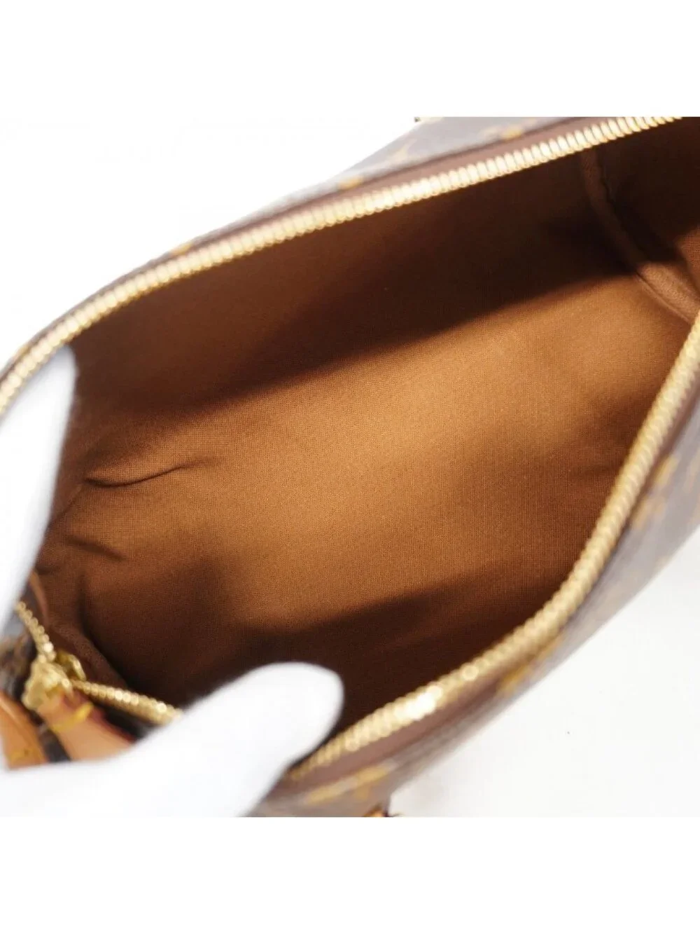 Louis Vuitton Shoulder Bag Monogram Papillon 30 Brown